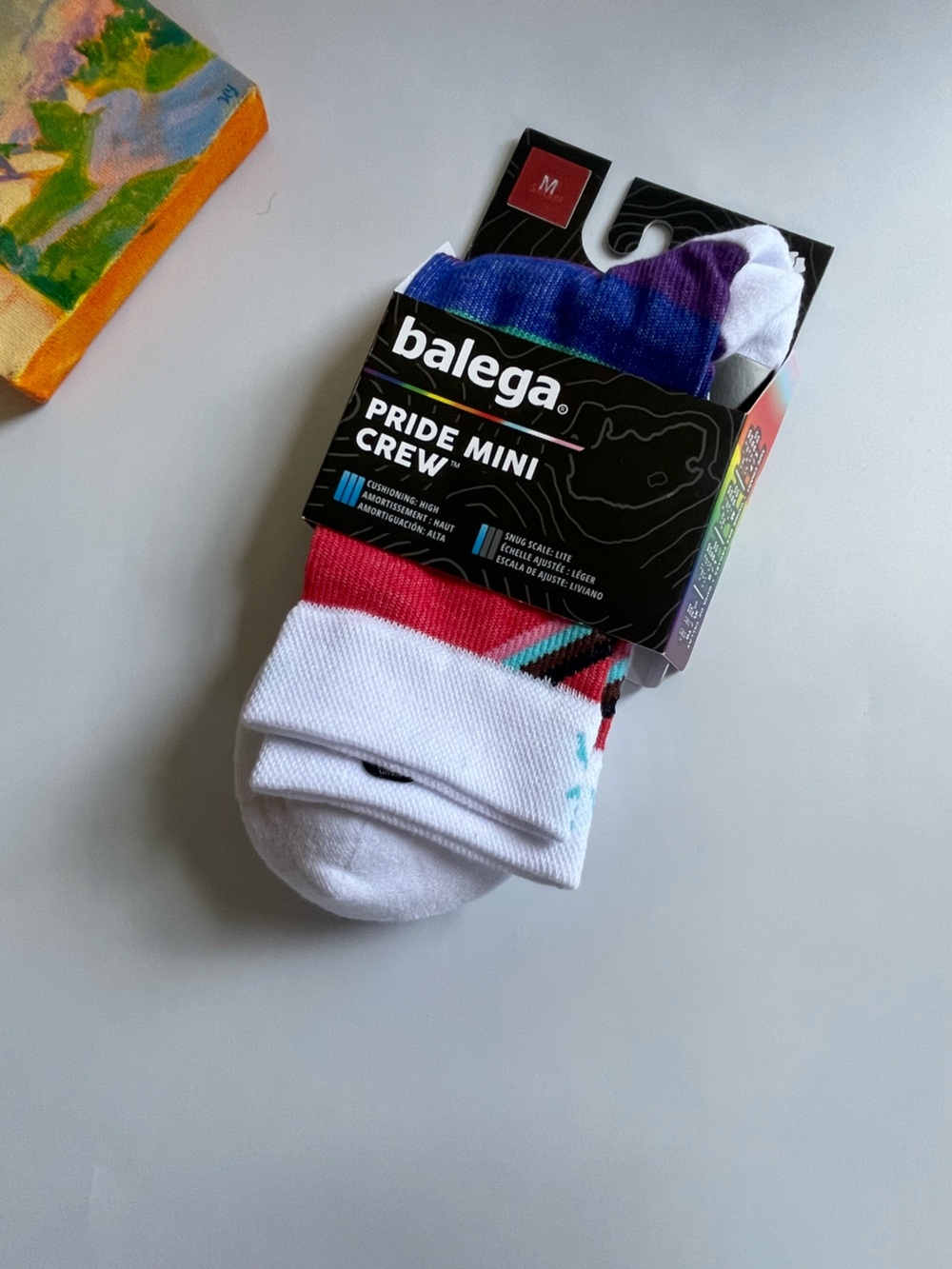 NWT balega women’s PRIDE MINI CREW